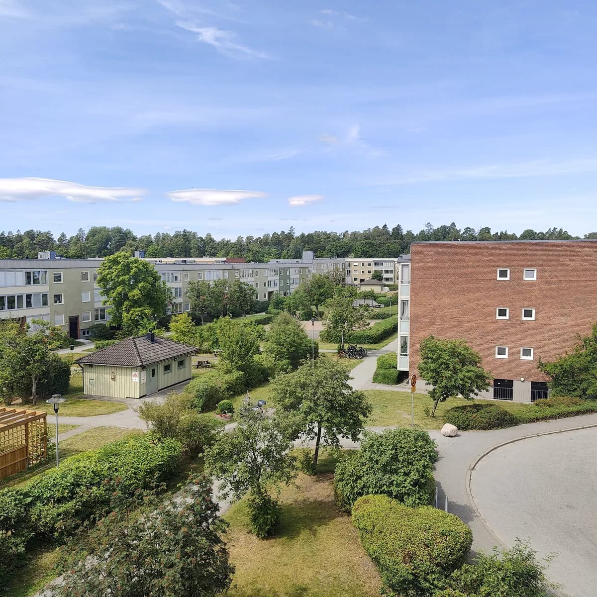 Åkerbyvägen i Täby