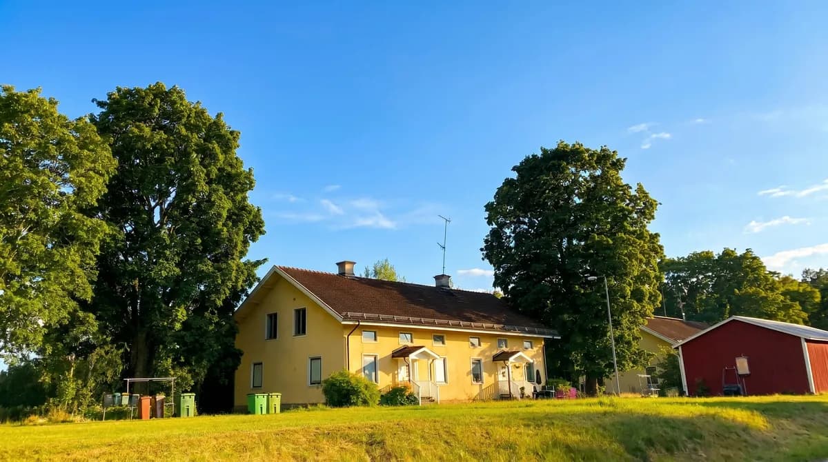 Vitabruksvägen i By Kyrkby