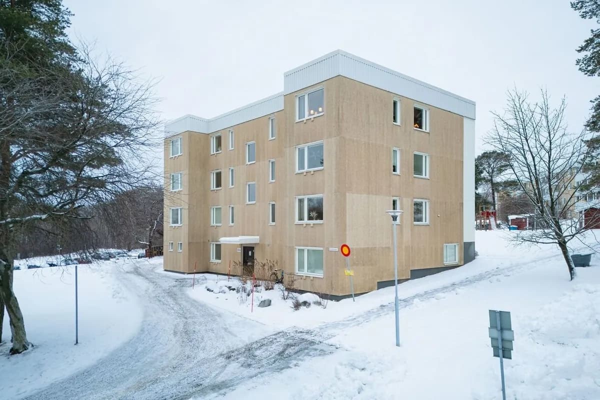 Kyrkbergsvägen i Sundsvall