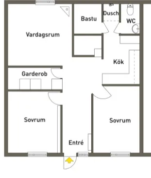 Könitzvägen i Huddinge