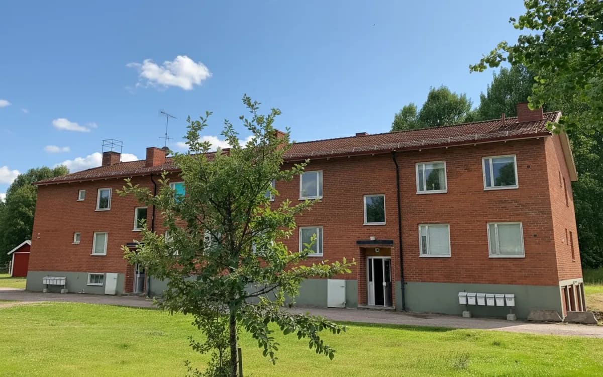 Åsbacksvägen i By Kyrkby