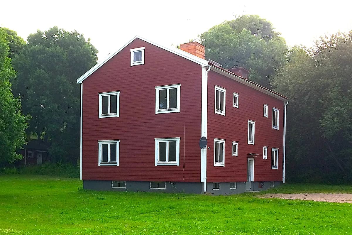 Björkbyvägen i Norberg