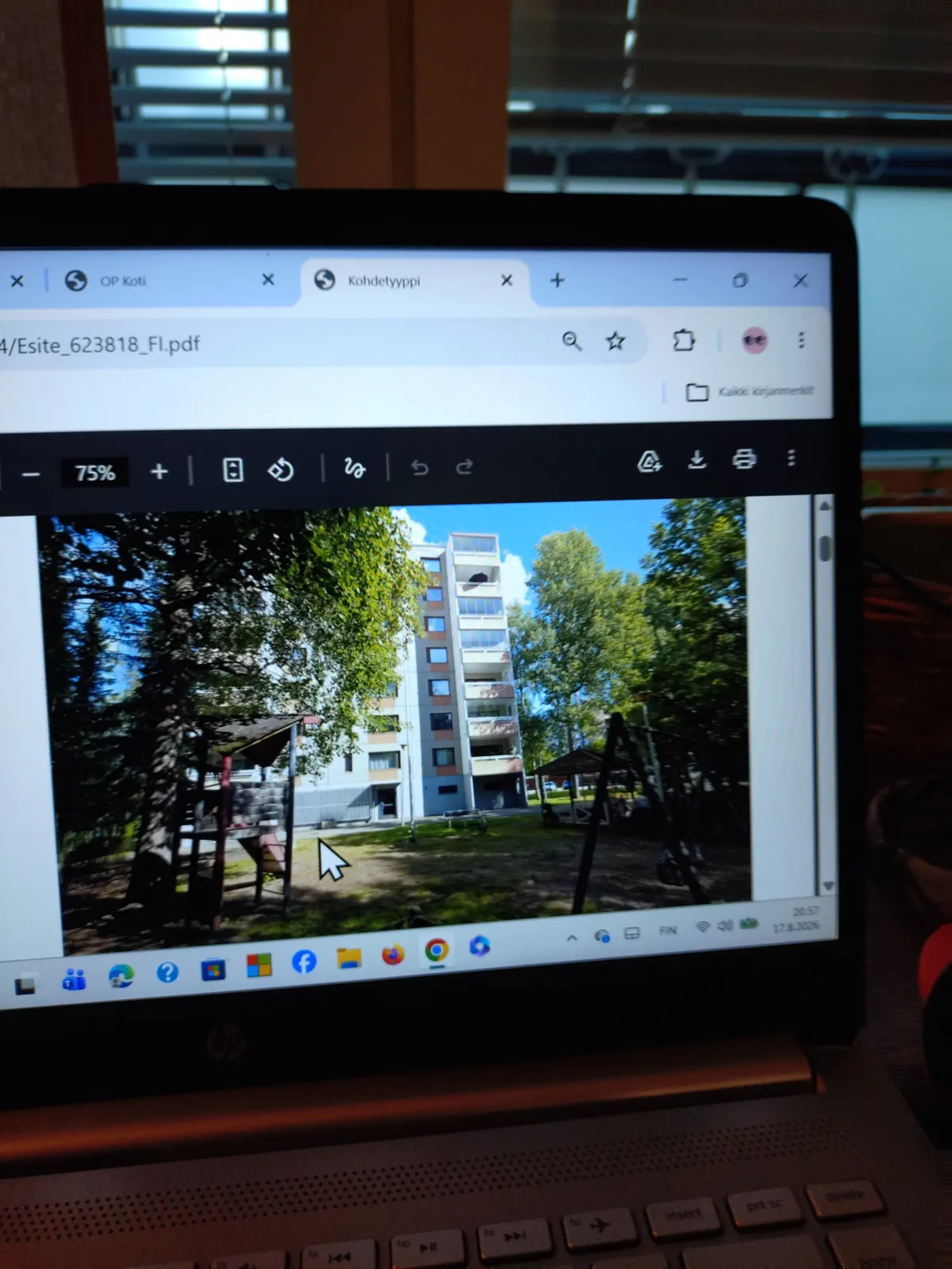 Salmentöyryntie i Kouvola