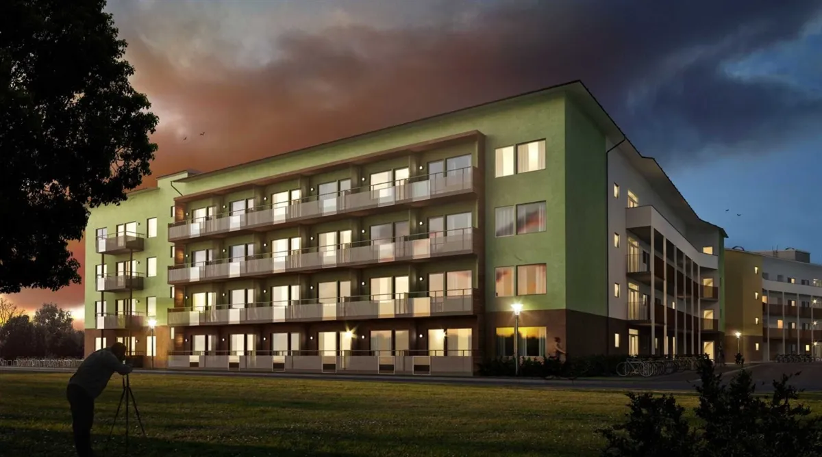Strandparksvägen i Nyköping