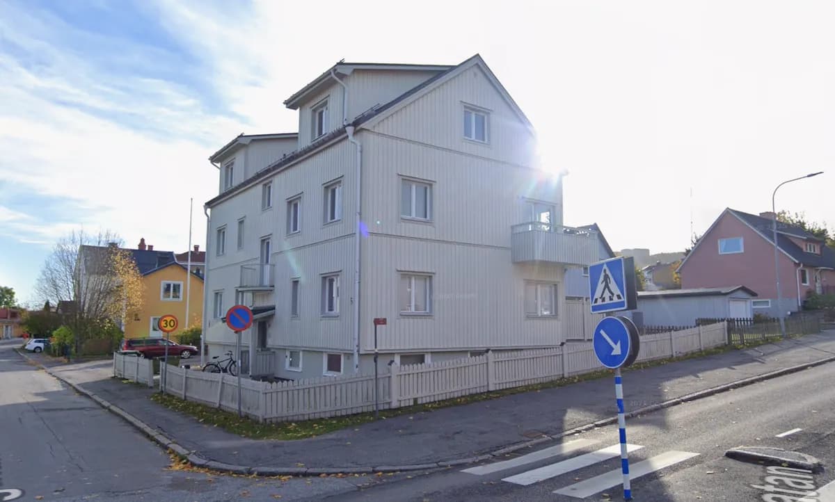 Neptunigatan i Sundsvall