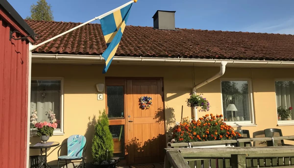 Långåkersvägen i Storå