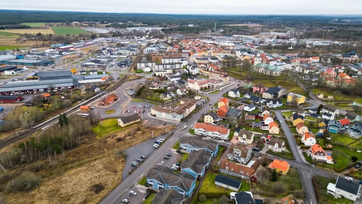 Järnvägsallén i Vimmerby