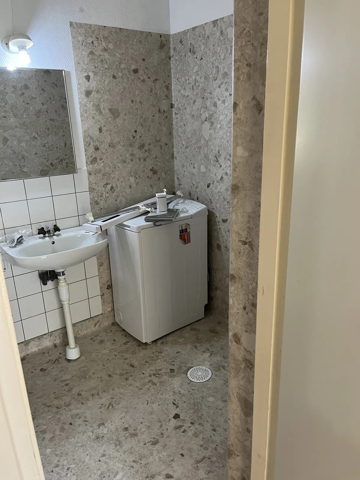 Stationsvägen i Hällnäs