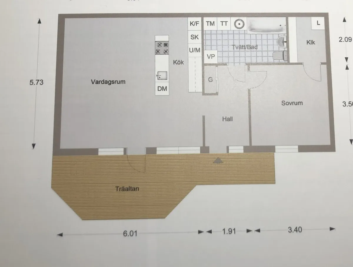 Fritiofsgatan i Kungsbacka