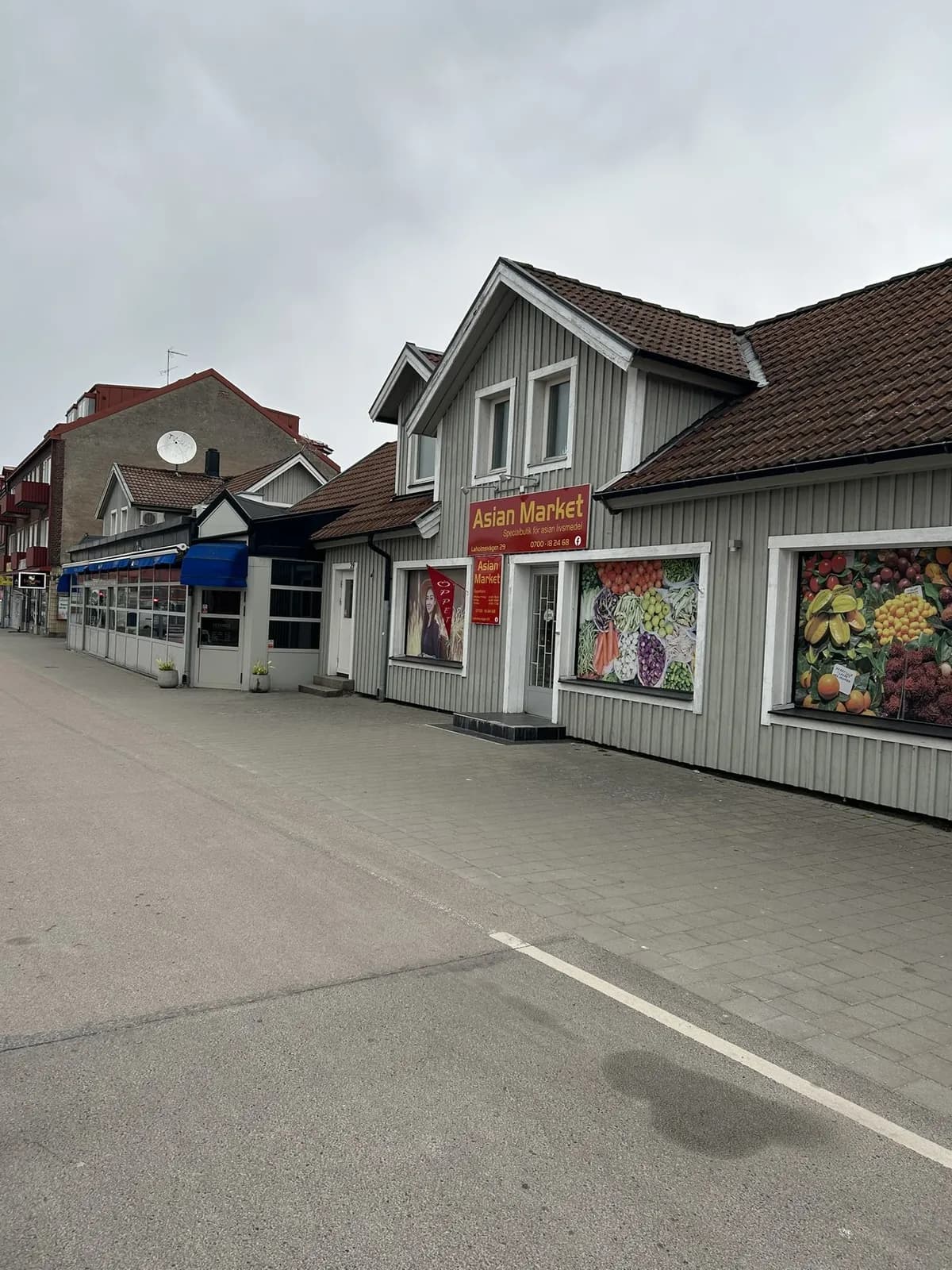 Laholmsvägen i Halmstad