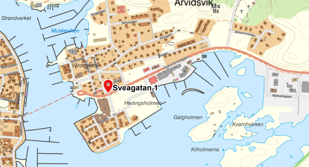 Sveagatan i Marstrand