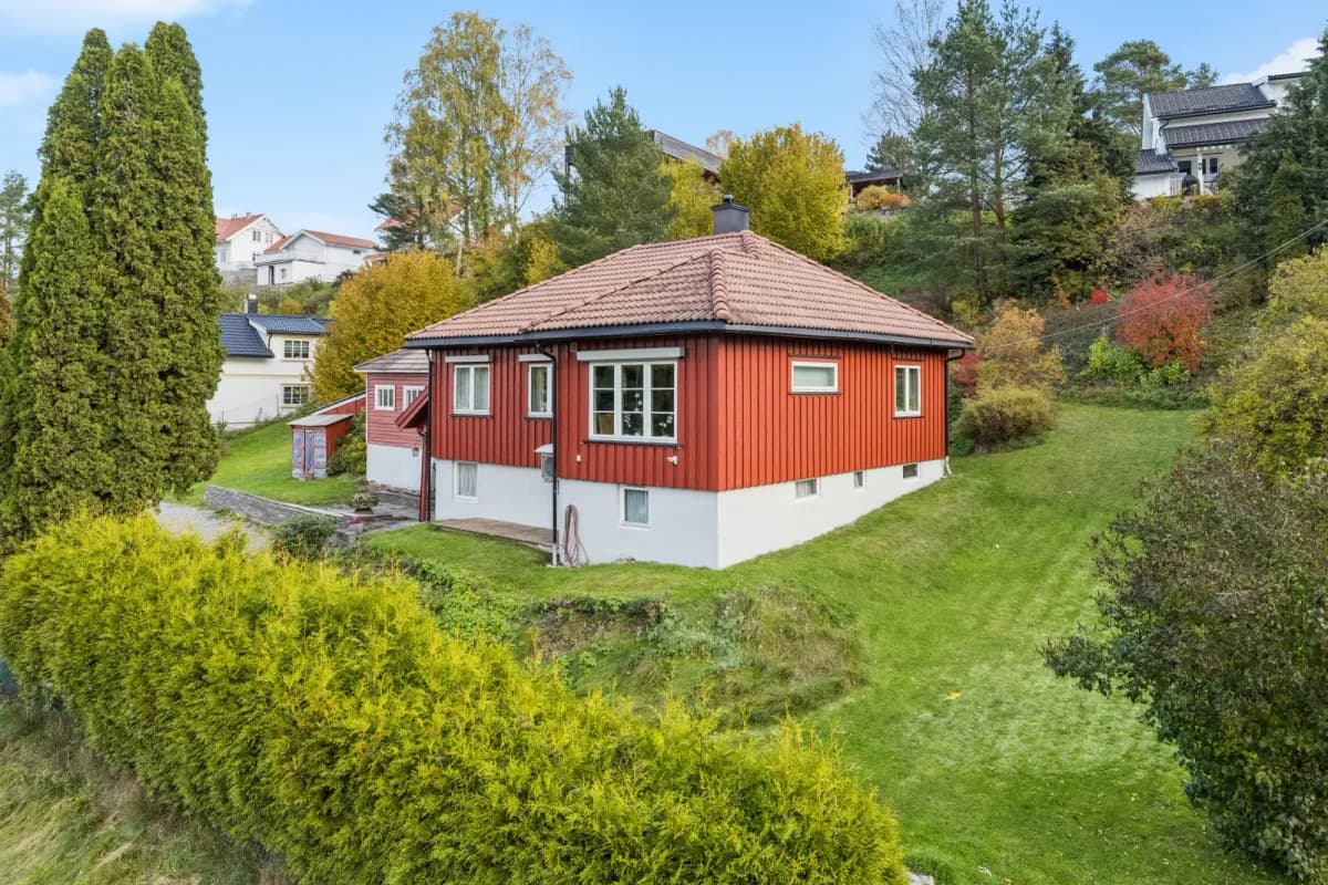Hoppestadvegen i Skien