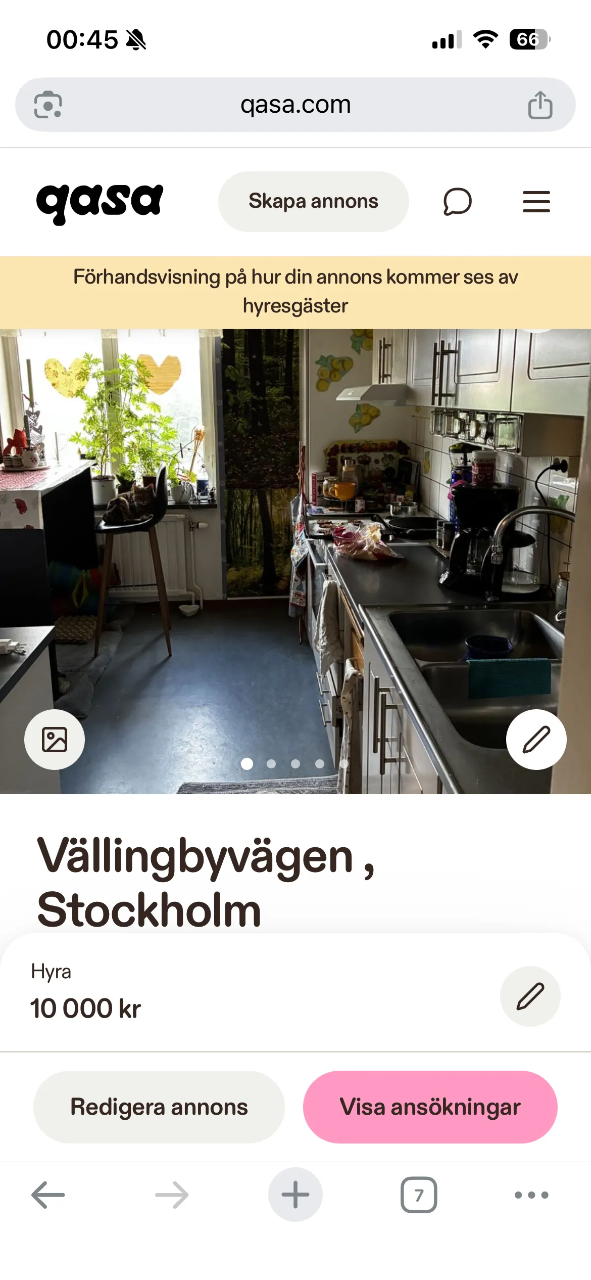 Vällingbyvägen i Stockholm