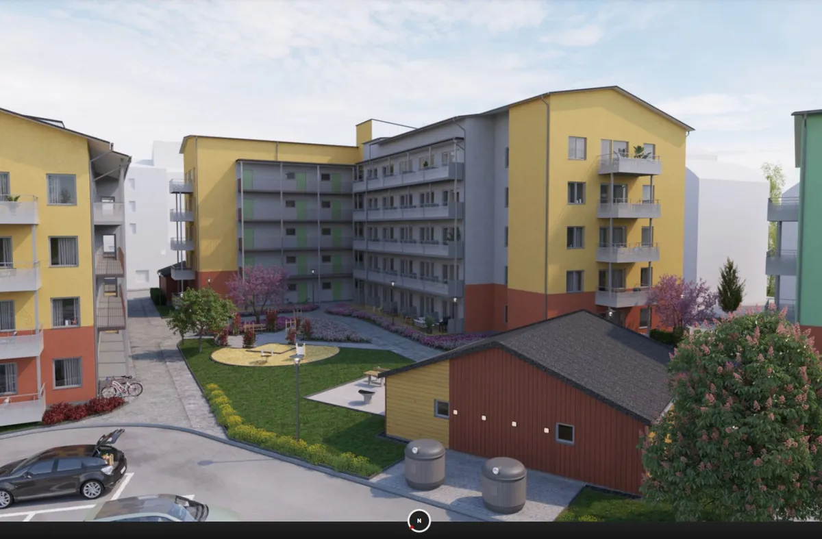 Strandparksvägen i Nyköping