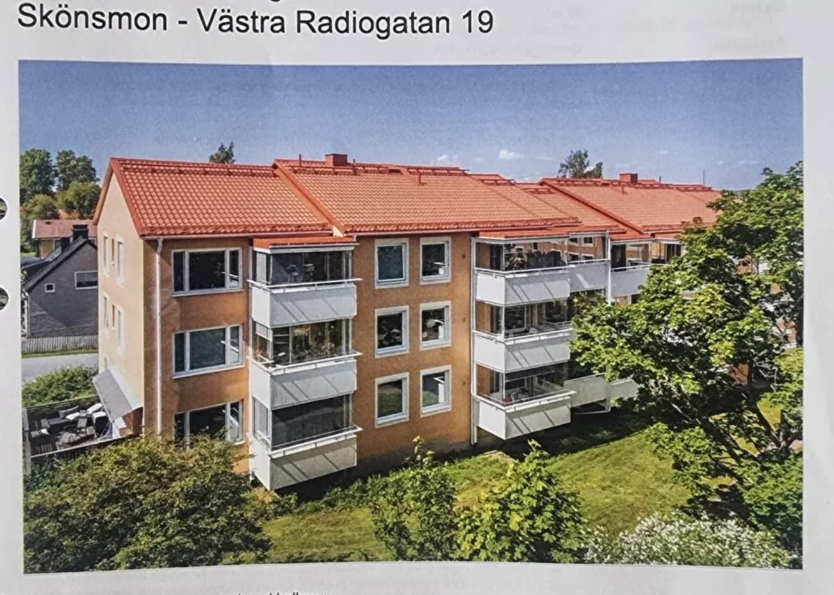 Västra Radiogatan i Sundsvall