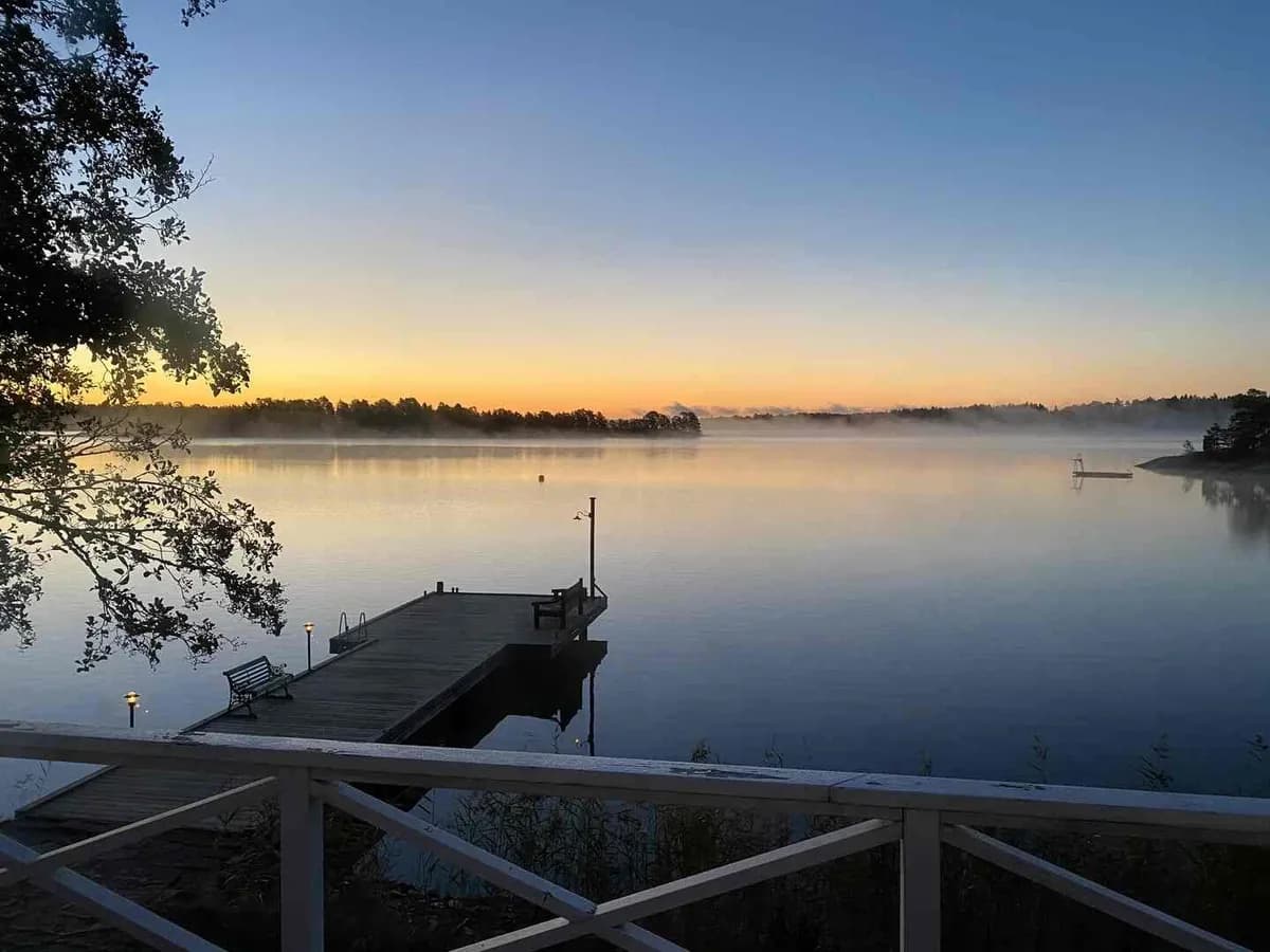 Björksalavägen i Värmdö
