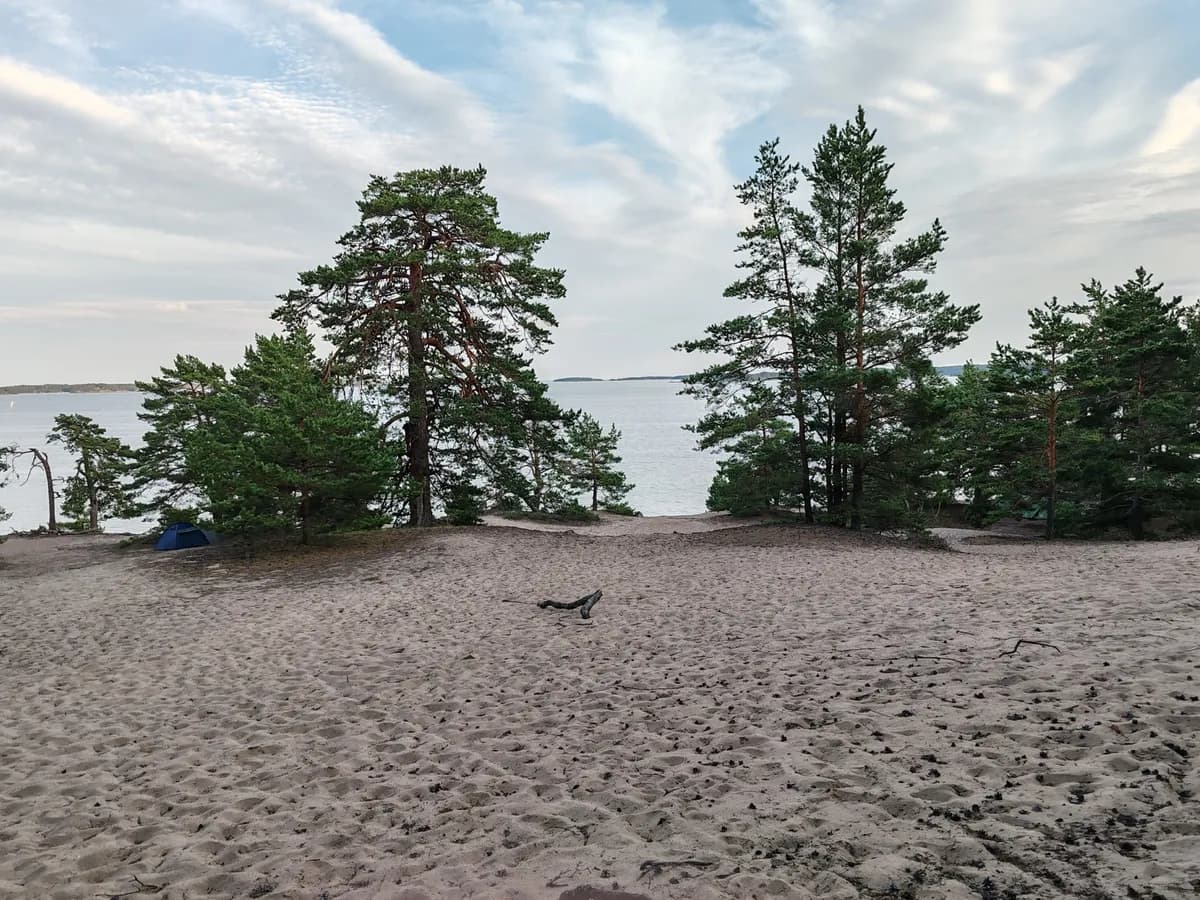 Kävelykuja i Hanko