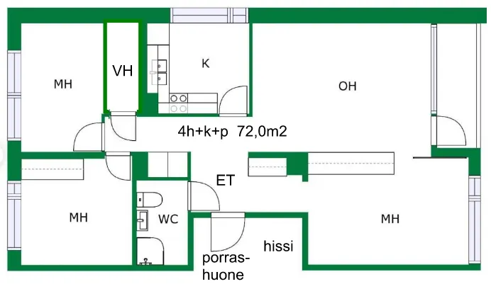 Vaasankatu i Jyväskylä