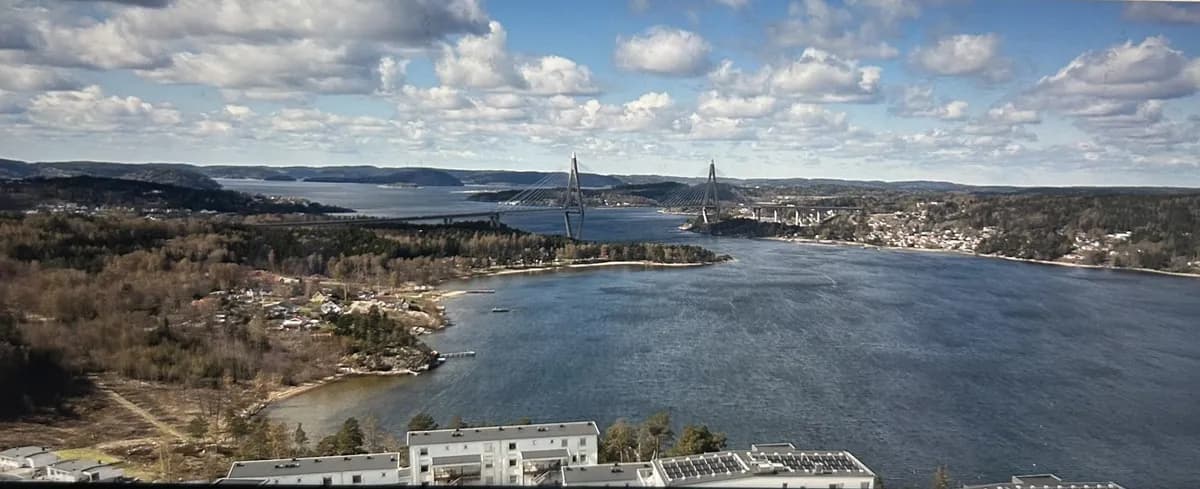 Västra Sundskogsvägen i Uddevalla
