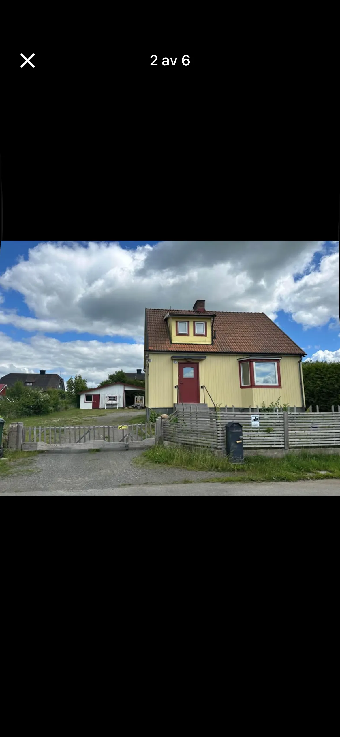 Vångavägen i Knislinge