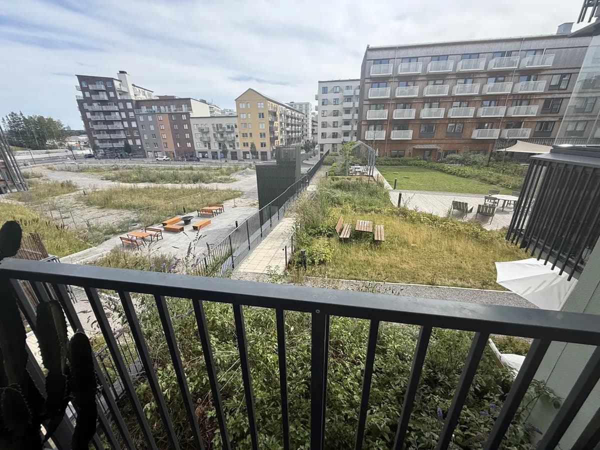 Barkarbyvägen i Järfälla
