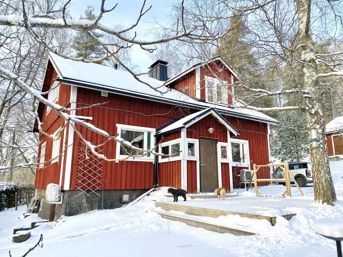 Västankvarnintie i Tallbacka