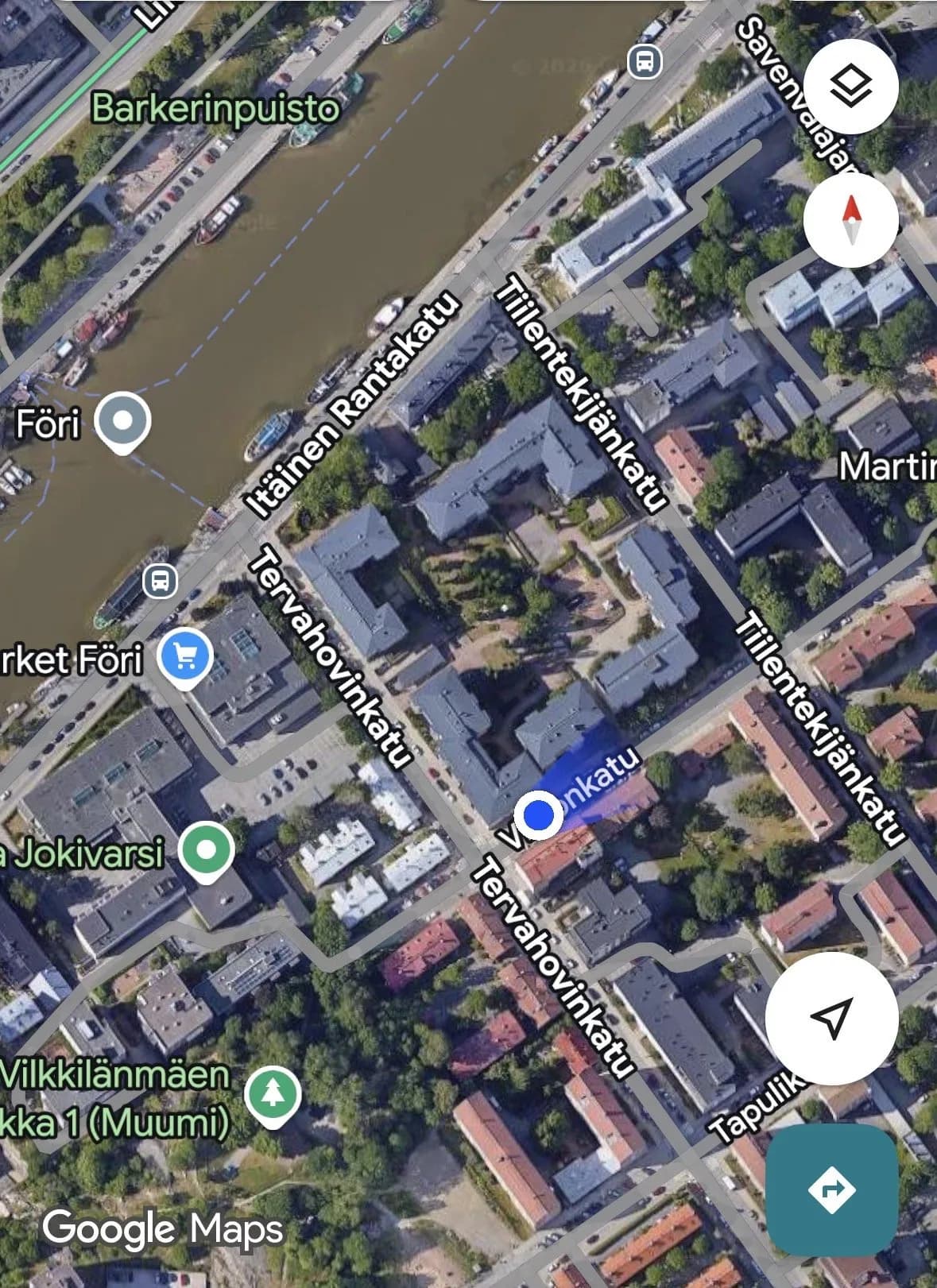 Vilhonkatu i Turku
