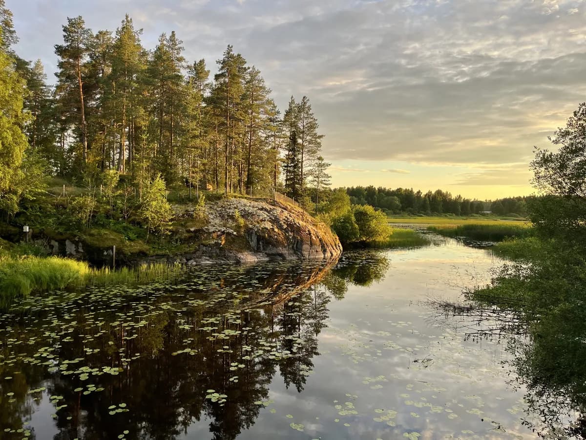 Rajamiehentie i Lappeenranta