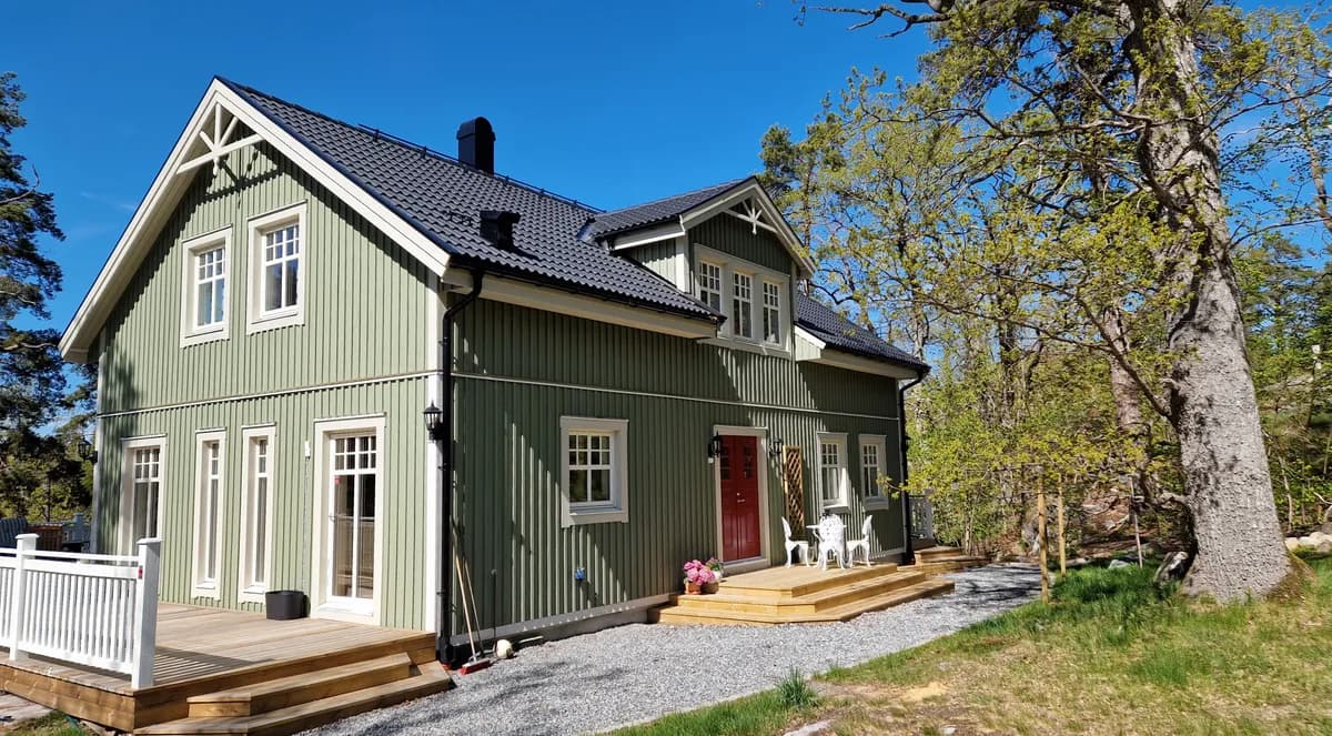 Solviksvägen i Saltsjö-boo