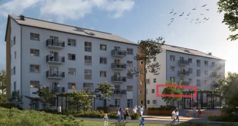Björkvägen i Strängnäs