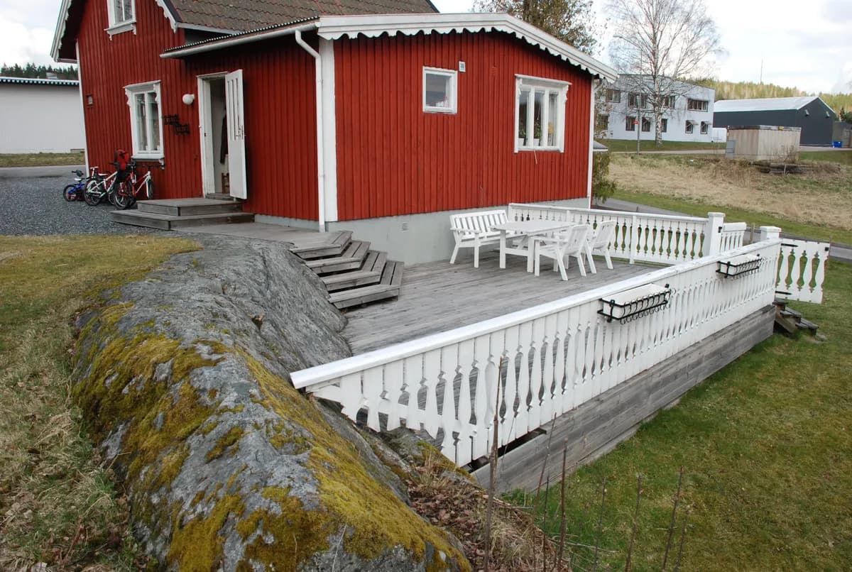 Bruserudsvägen i Töcksfors