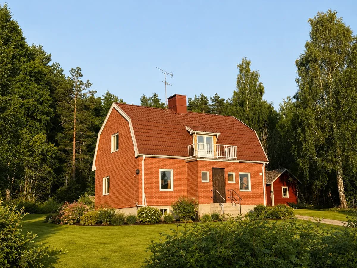 Svanäsvägen i Ärla