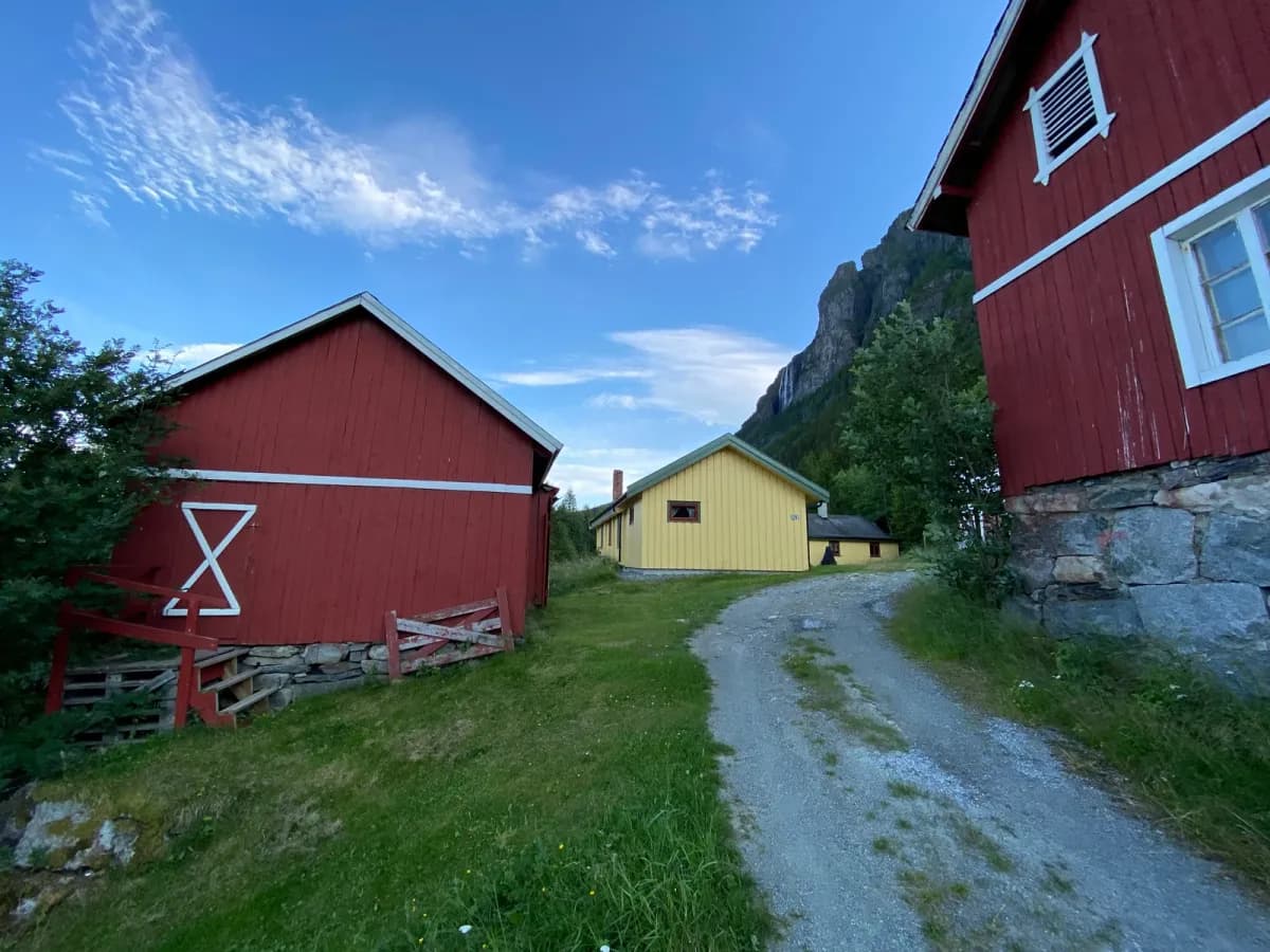 Hødnsvegen i Hemsedal