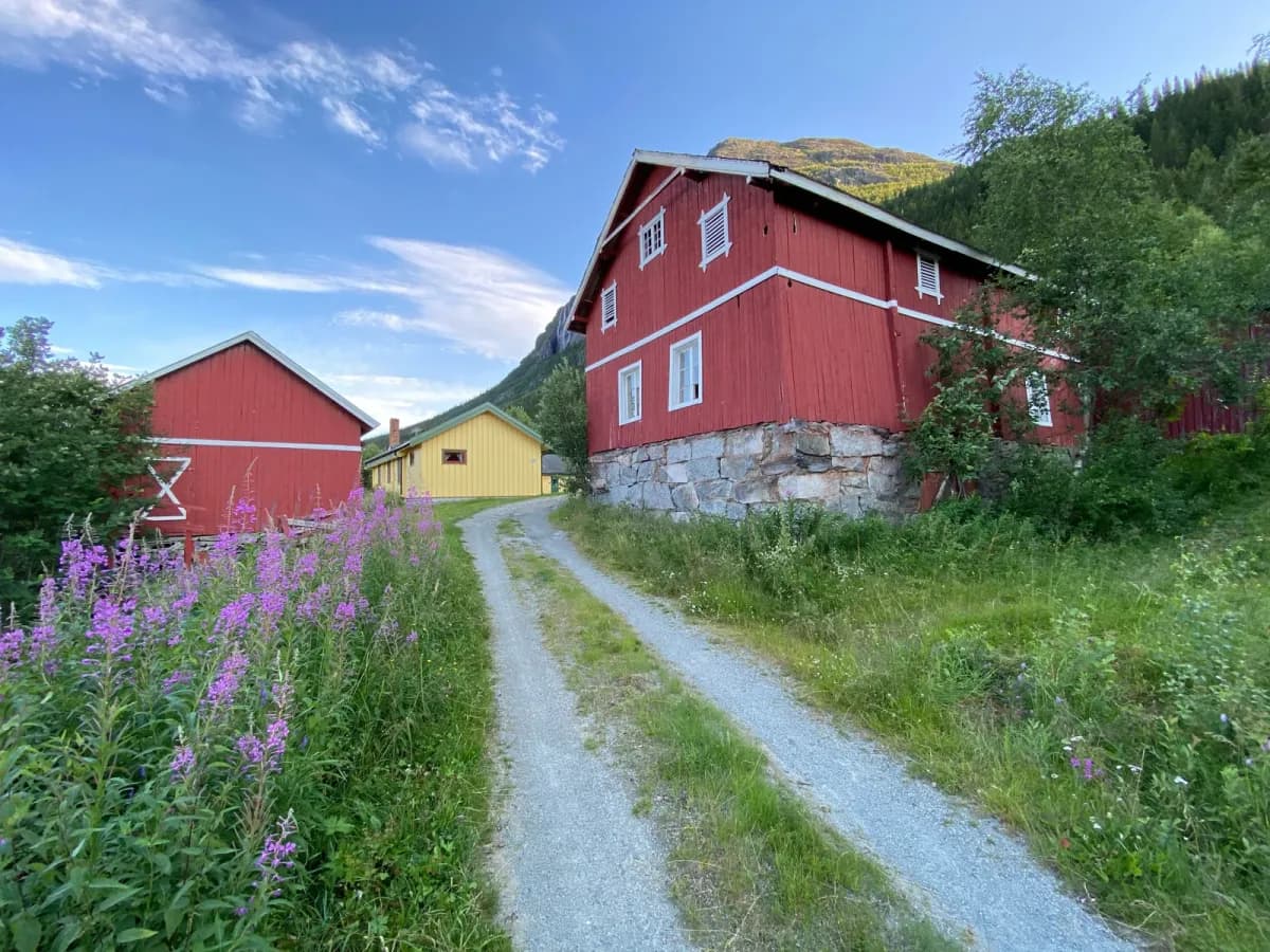 Hødnsvegen i Hemsedal