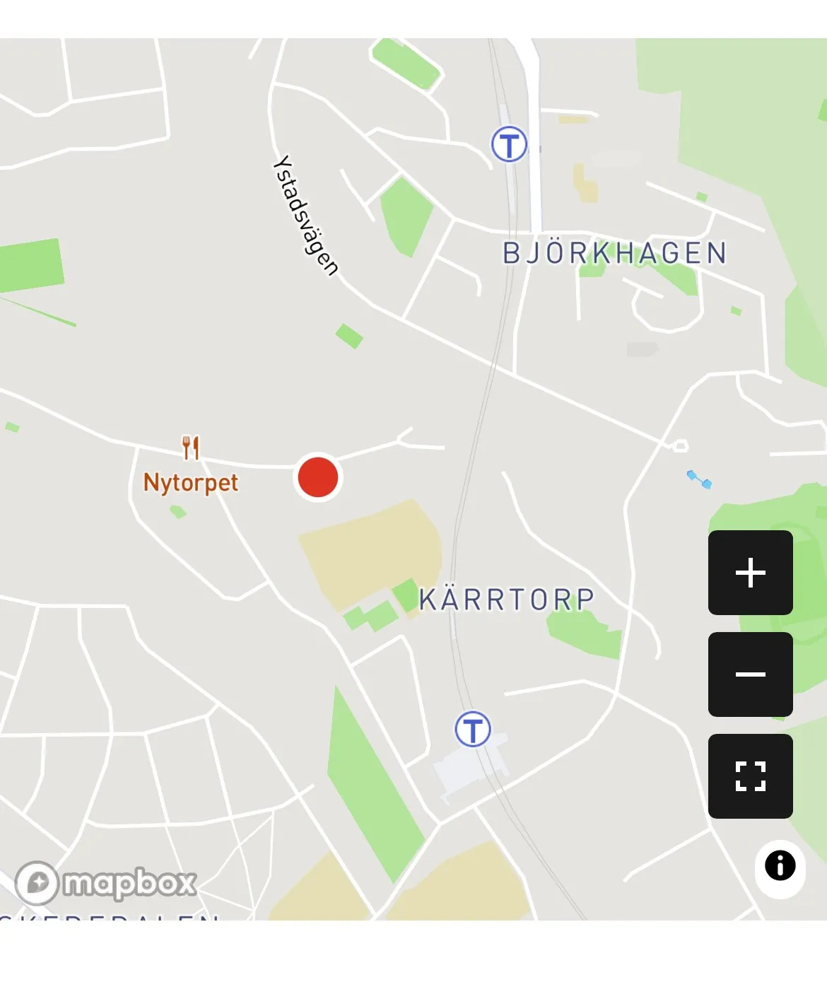 Fyrskeppsvägen i Johanneshov