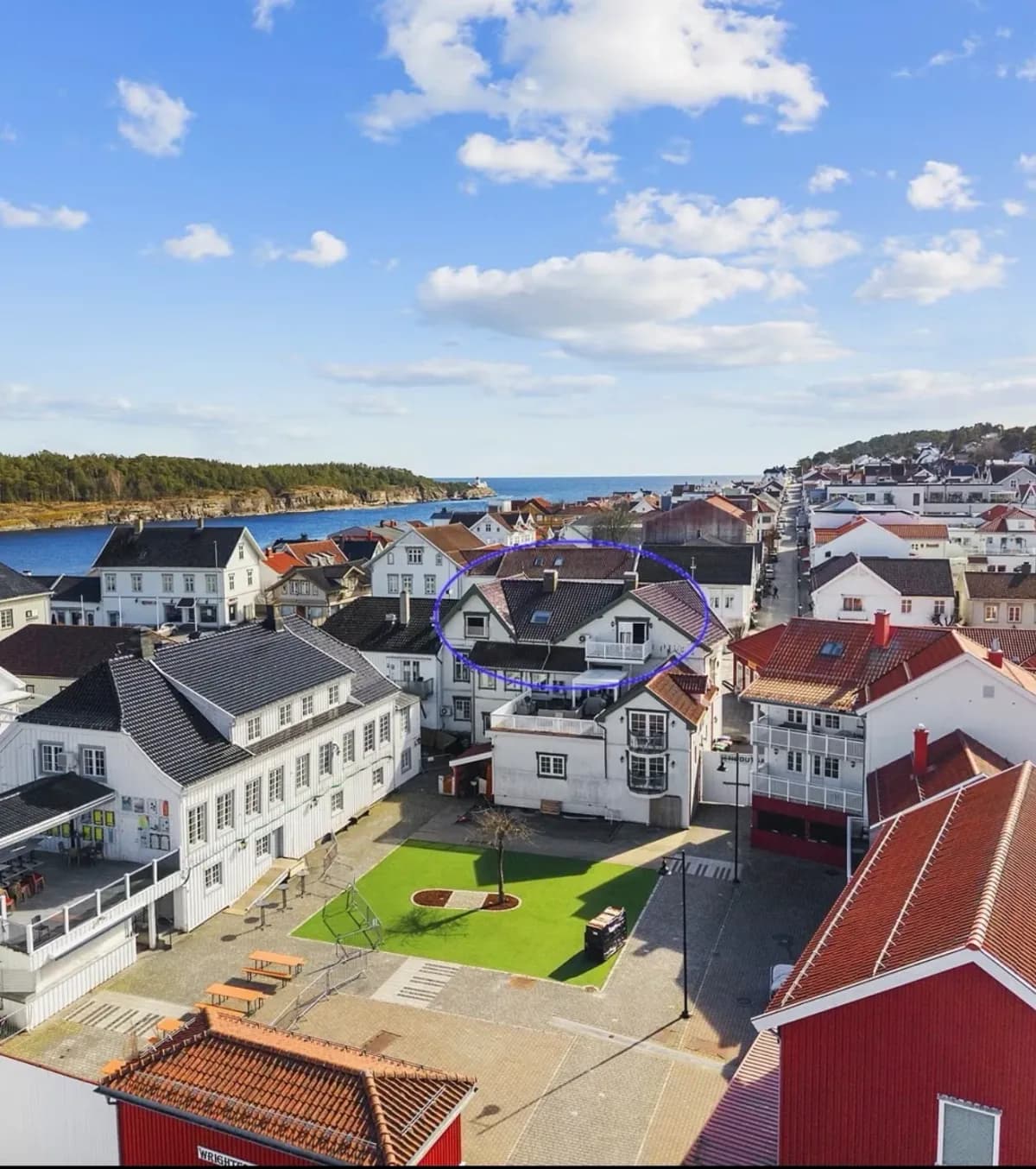 Torget i Langesund