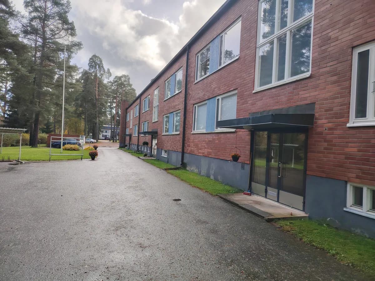 Kirkkosaarentie i Säkylä