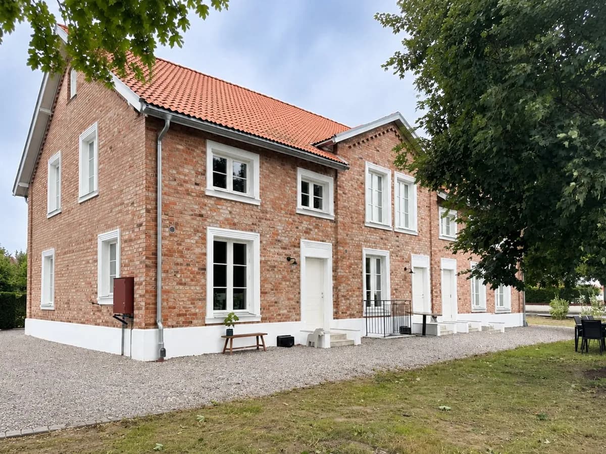 Hoby kyrkplan i Borrby