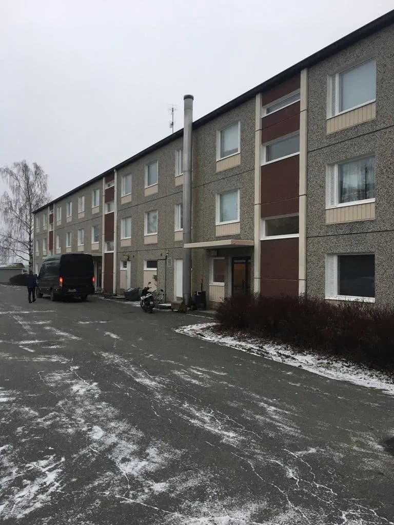 Kirkkotie i Luvia
