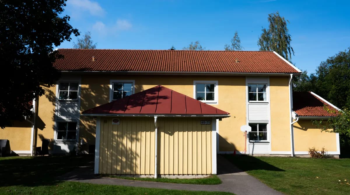 Mildvädersgatan i Tranås