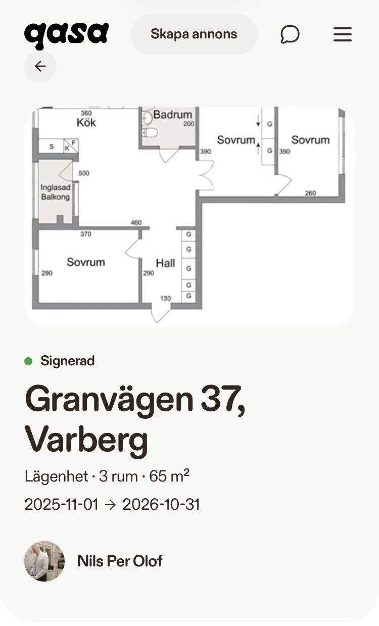 Granvägen i Varberg
