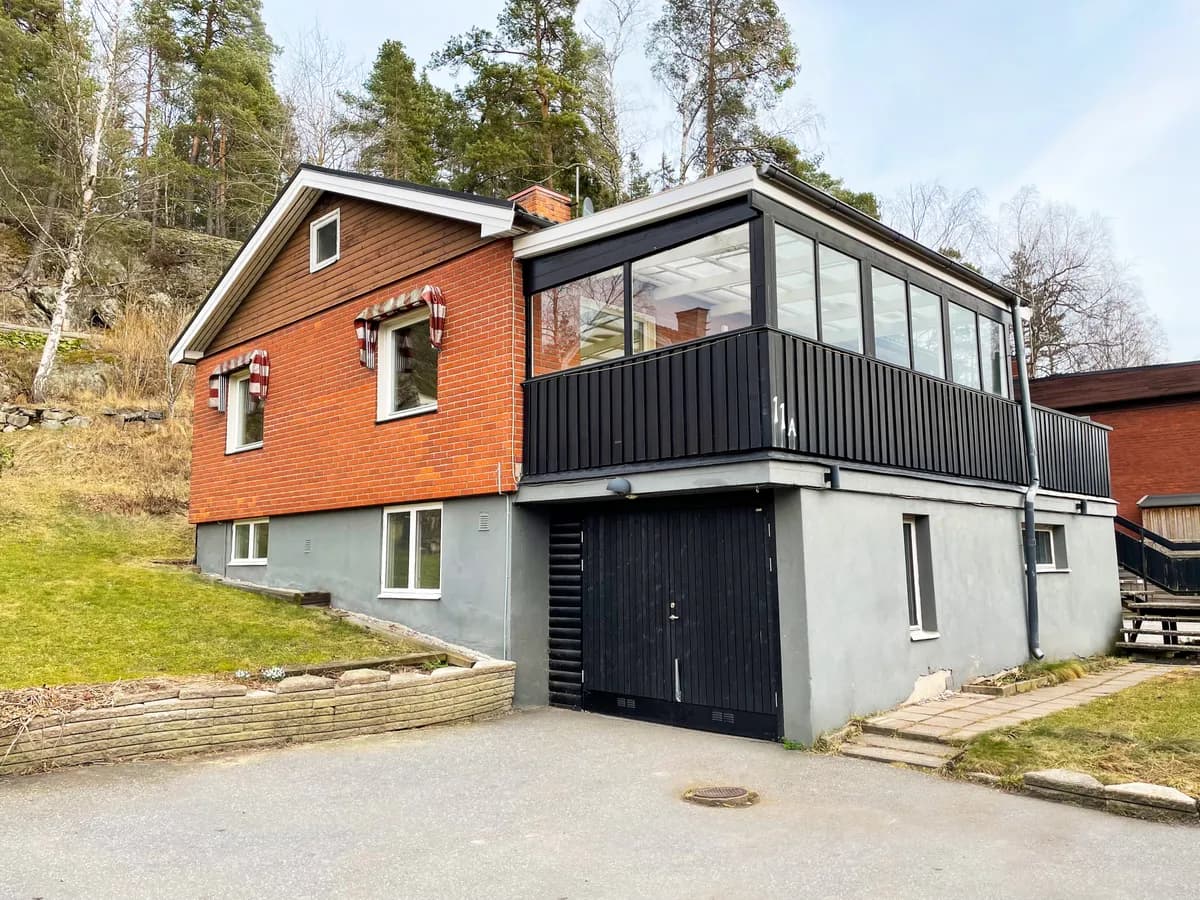 Björkängsvägen i Huddinge