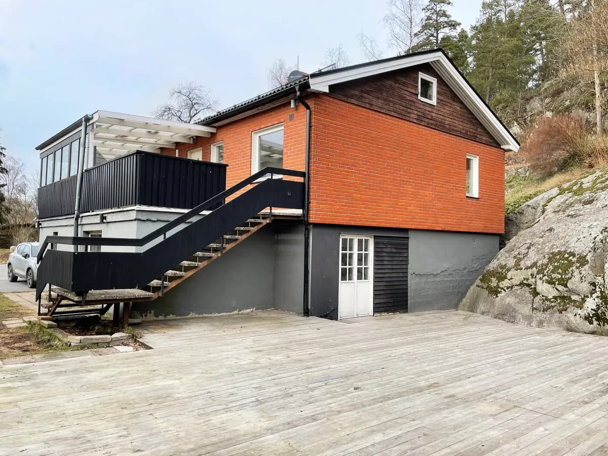 Björkängsvägen i Huddinge