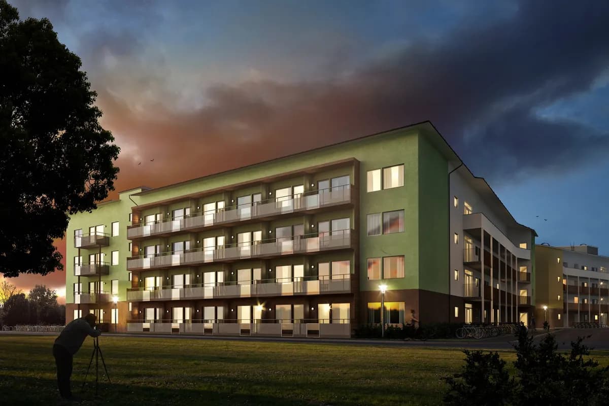 Strandparksvägen i Nyköping