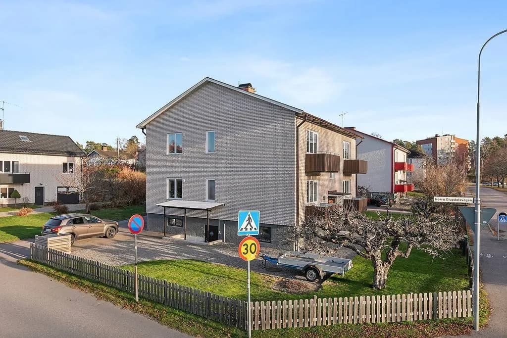 Norra Storängsvägen i Finspång