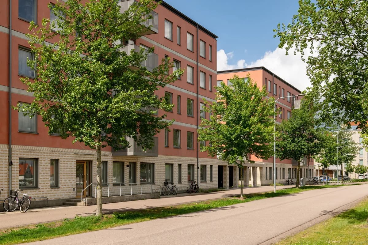 Trapetsgatan i Ängelholm