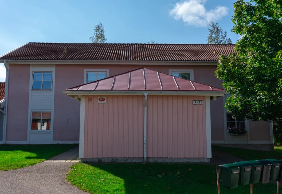 Mildvädersgatan i Tranås