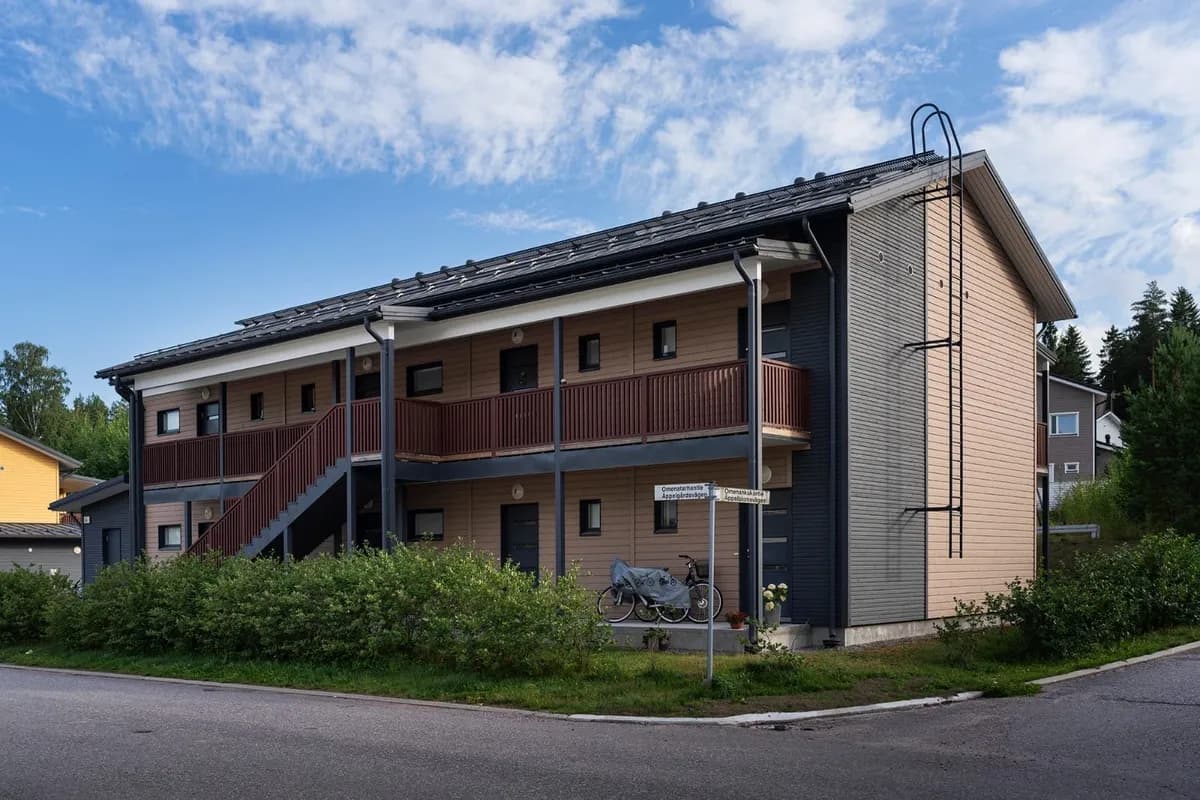 Omenatarhantie i Porvoo