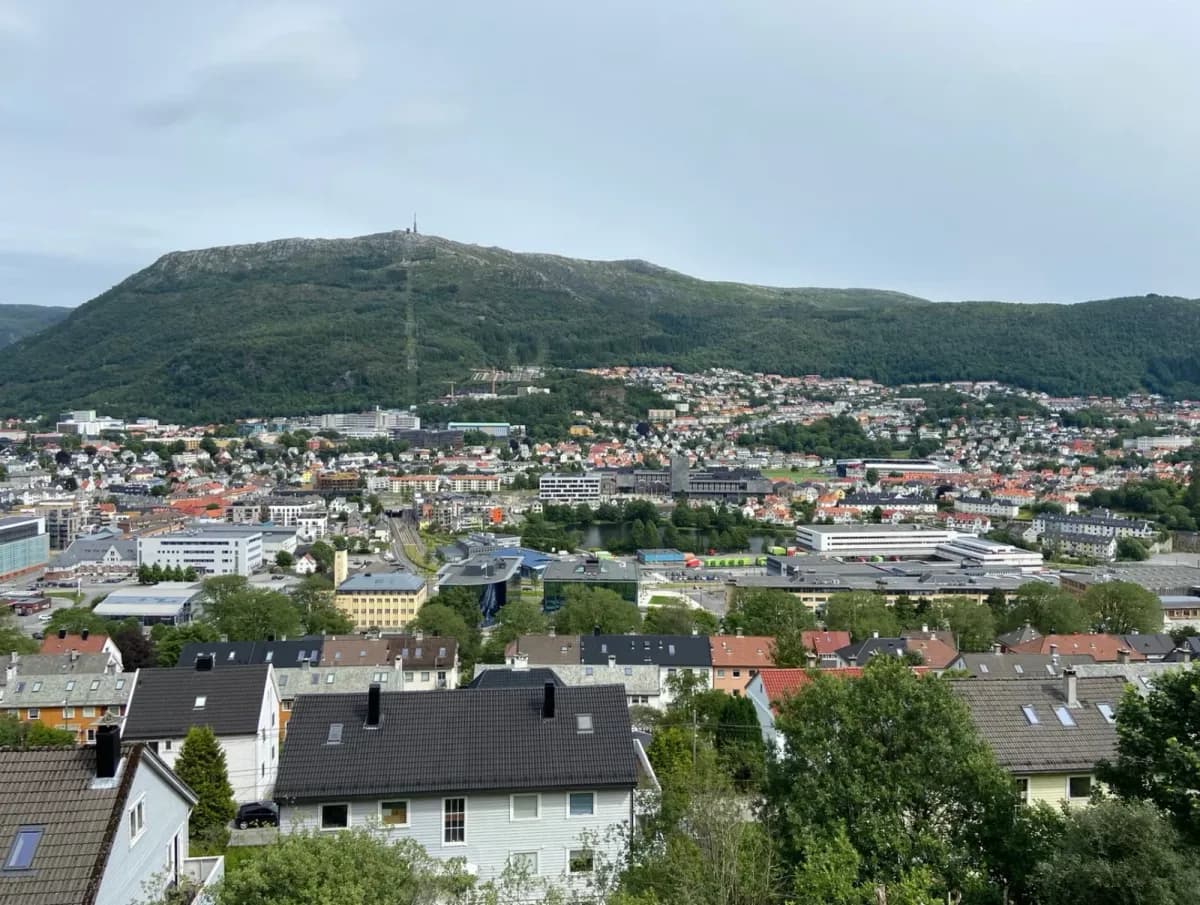 Grønnlien i Bergen