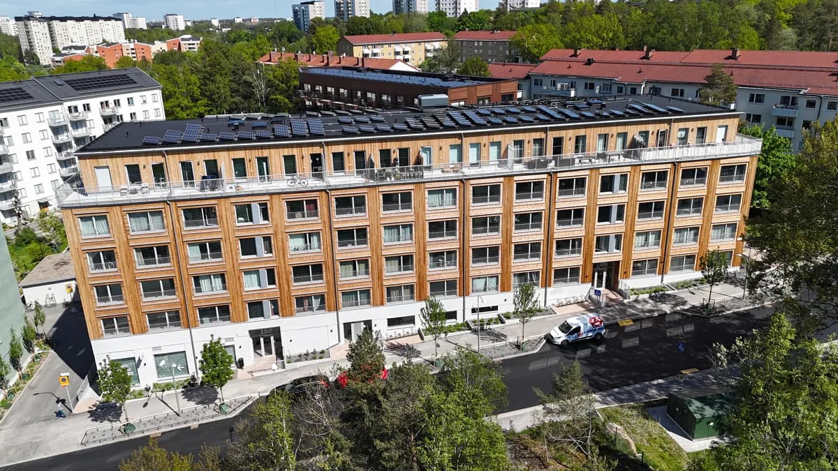 Bjursätragatan i Bandhagen